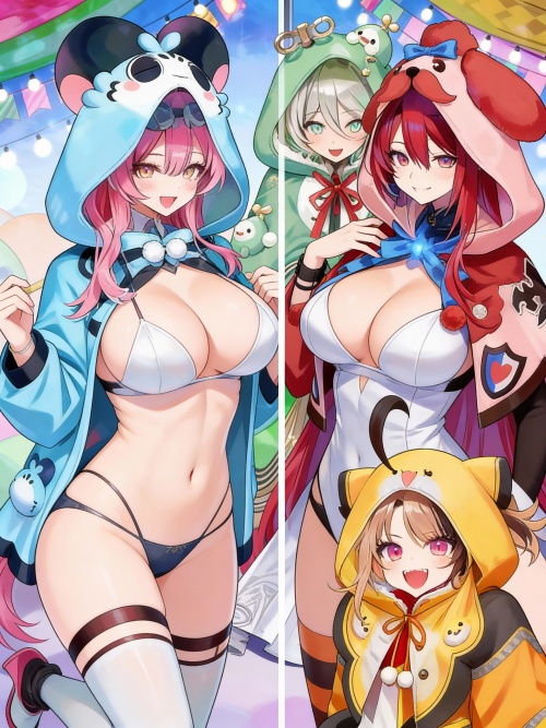 Hololive Justice - Sleepover
